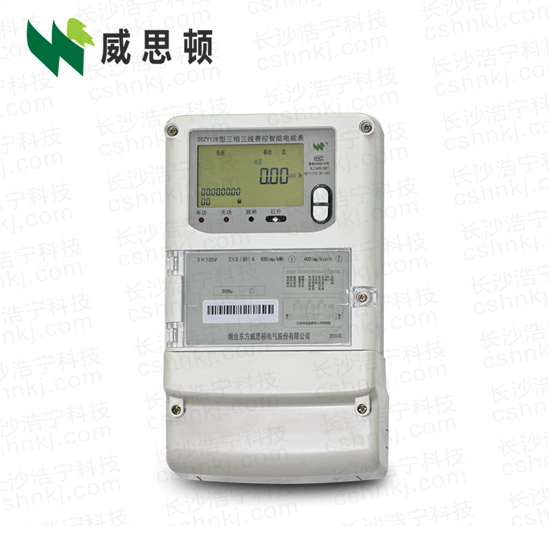 煙臺威思頓DSZY178三相遠(yuǎn)程費(fèi)控智能電能表